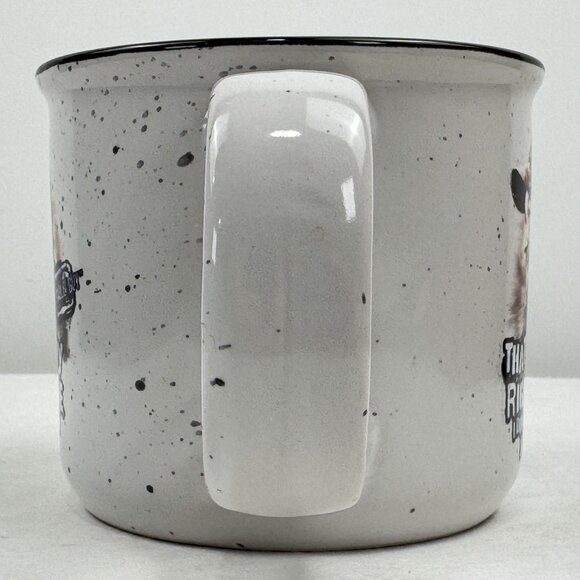 Larry The Cable Guy 16 Oz Ceramic Speckled White Coffee Mug - Picture 4 of 9